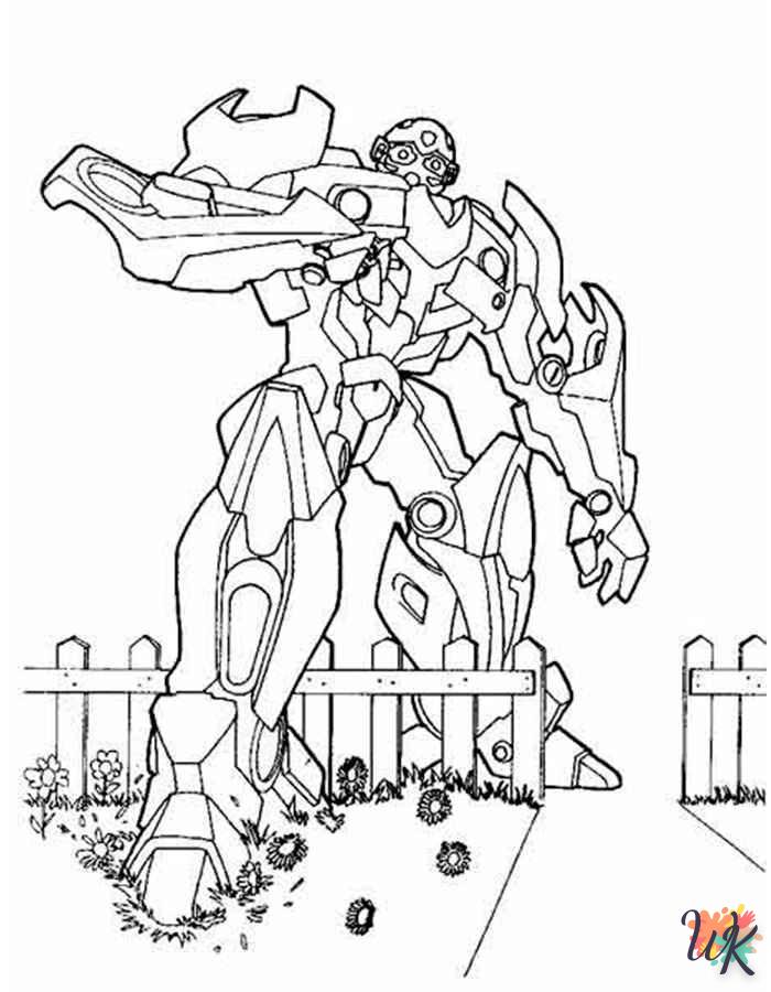 coloriage Transformers  en ligne gratuit pour 12 ans