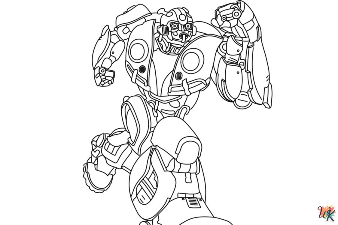 coloriage Transformers  pour enfant a imprimer