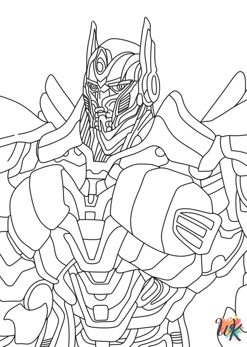 coloriage Transformers  à colorier en ligne 2