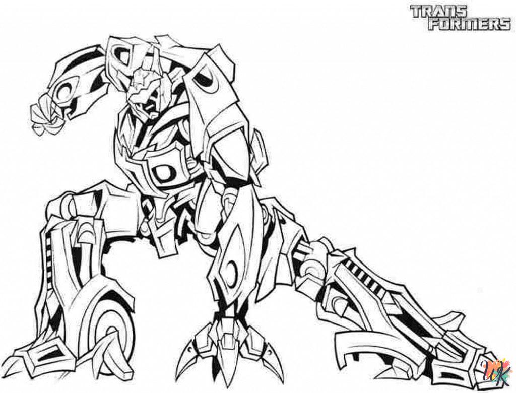 activité coloriage Transformers  en ligne 1