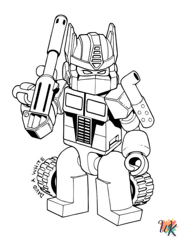 coloriage Transformers  à colorier en ligne gratuit