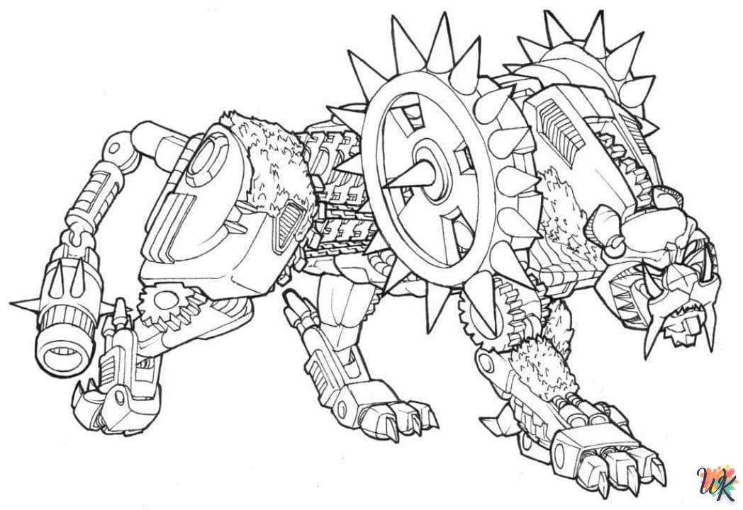 coloriage Transformers  à imprimer pour enfants 1