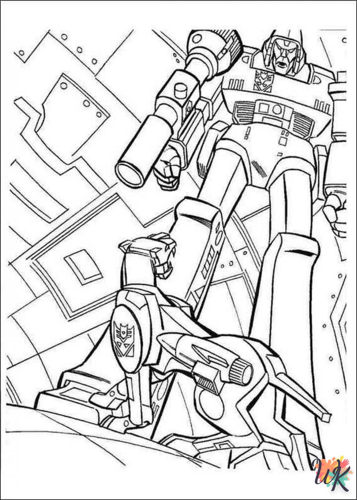 coloriage Transformers  a imprimer