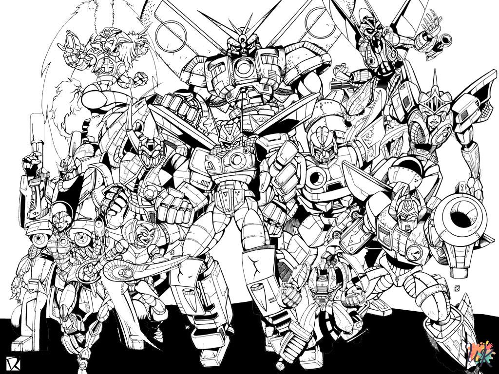 coloriage Transformers  pour enfant de 10 ans