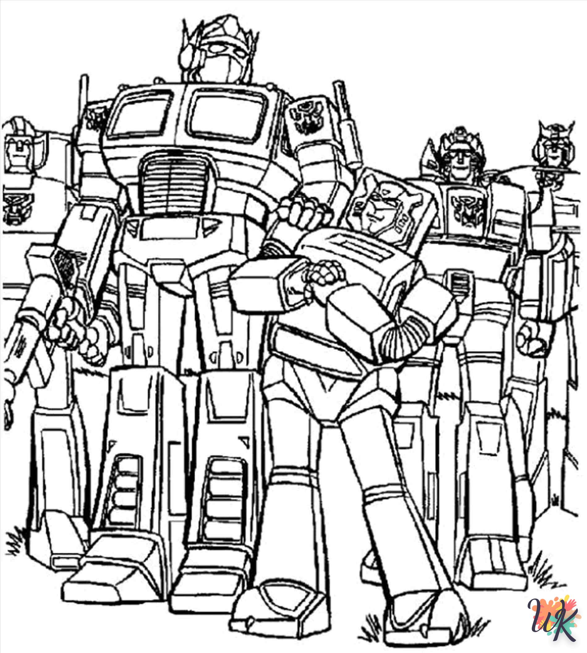 coloriage Transformers  bebe animaux a imprimer gratuit