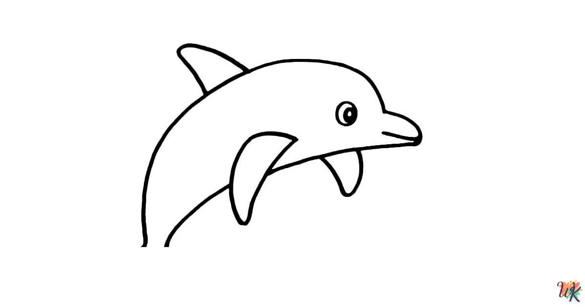 How to Draw a Dolphin for Kids