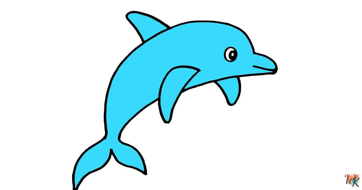 How to Draw a Dolphin for Kids