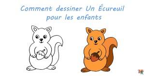 Comment dessiner Un Écureuil pour les enfants