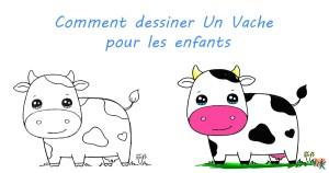 Comment dessiner Un Vache pour les enfants