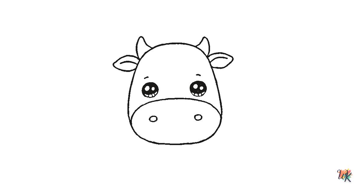 Comment dessiner Un Vache – Étape 3