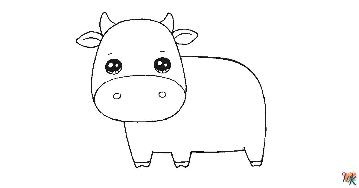 Comment dessiner Un Vache – Étape 5