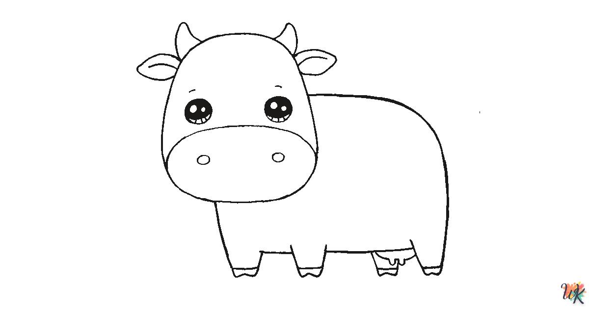 Comment dessiner Un Vache – Étape 6