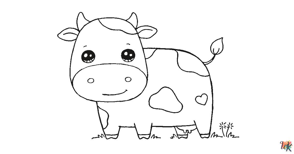 Comment dessiner Un Vache – Étape 7
