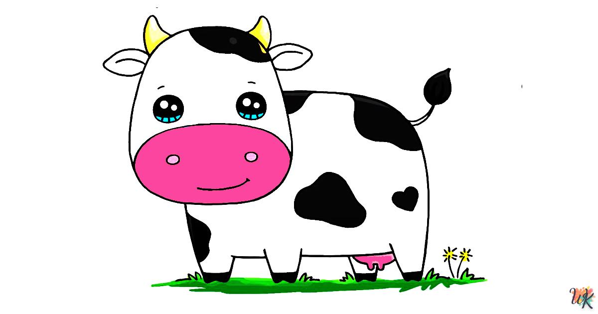 Comment dessiner Un Vache – Étape 8