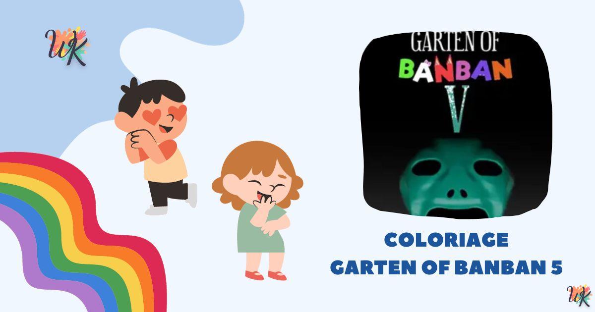 Coloriage Garten of Banban 5 – Collecte gratuite 2023