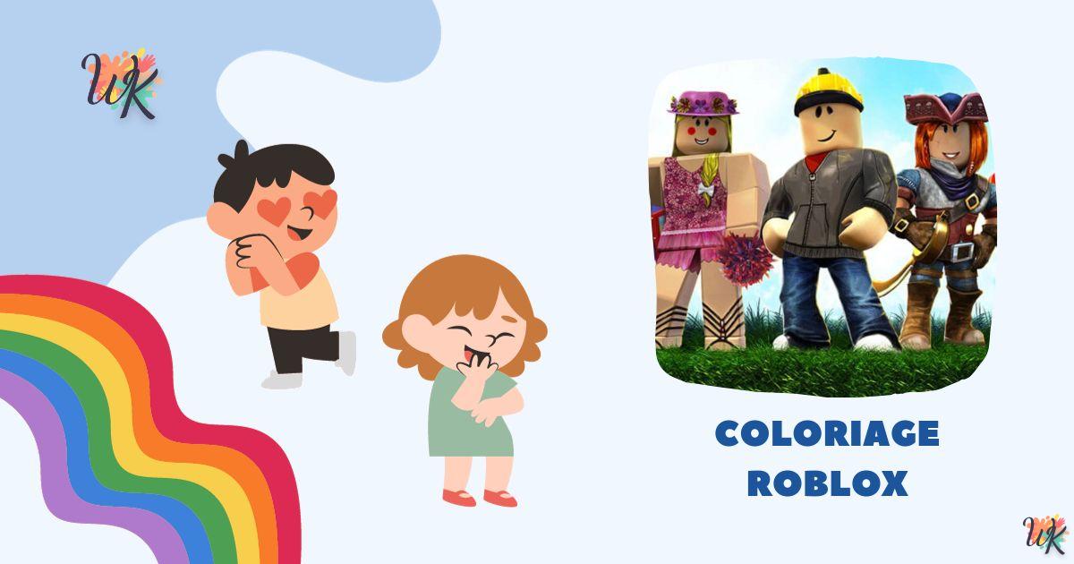 Coloriage Roblox à imprimer – Téléchargeables gratuitement