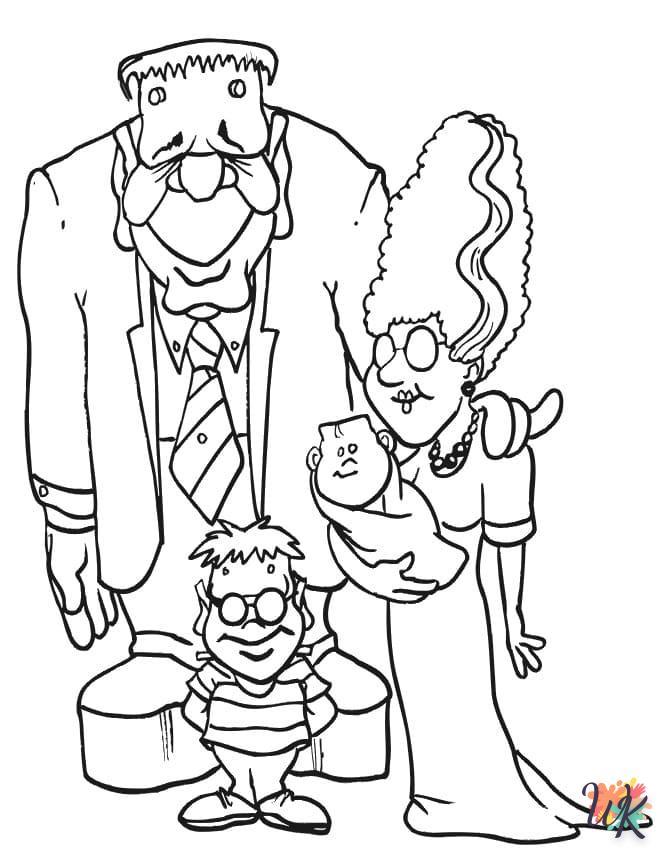 Coloriage Frankenstein 25