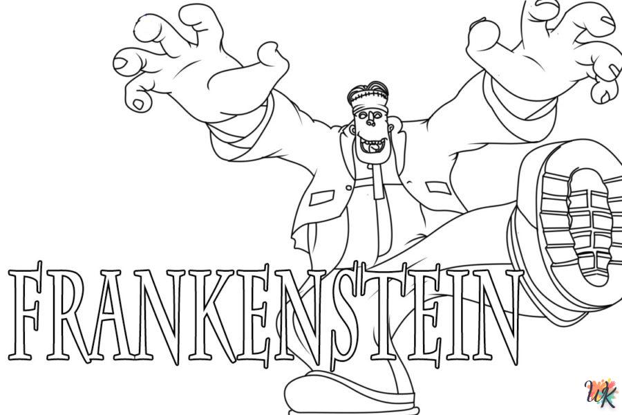 Coloriage Frankenstein 44