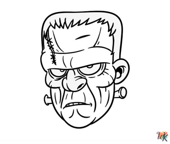 Coloriage Frankenstein 75