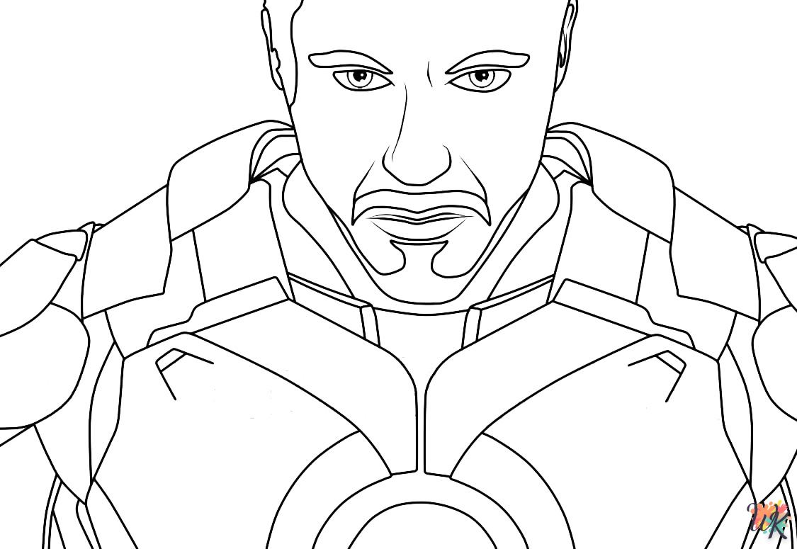 à imprimer coloriage Iron Man 2