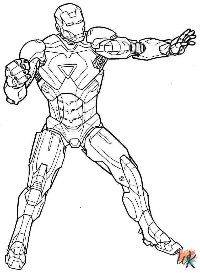 Coloriage Iron Man 67