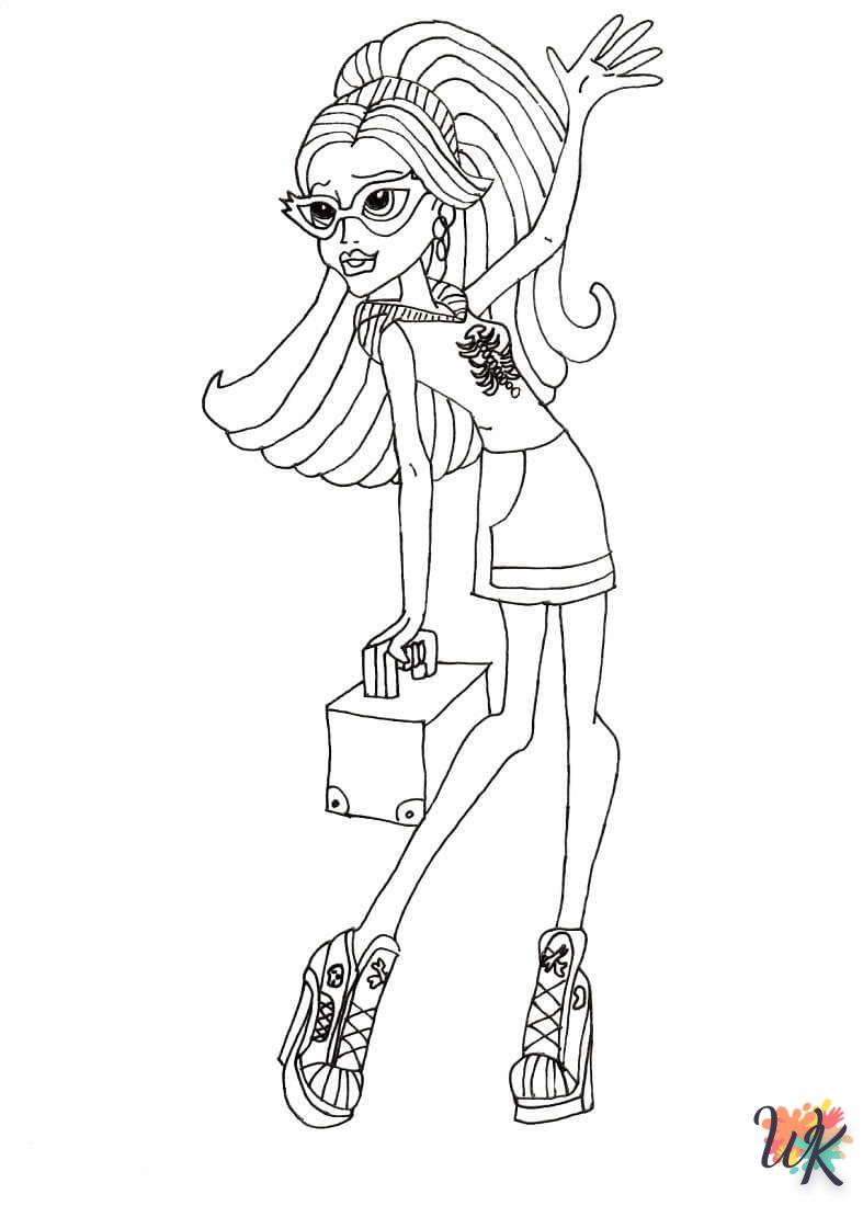 coloriage Monster High  à imprimer