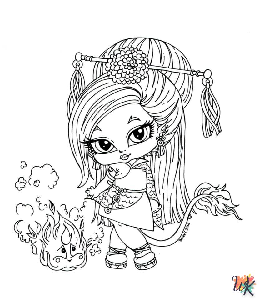 coloriage Monster High  à imprimer pour enfants