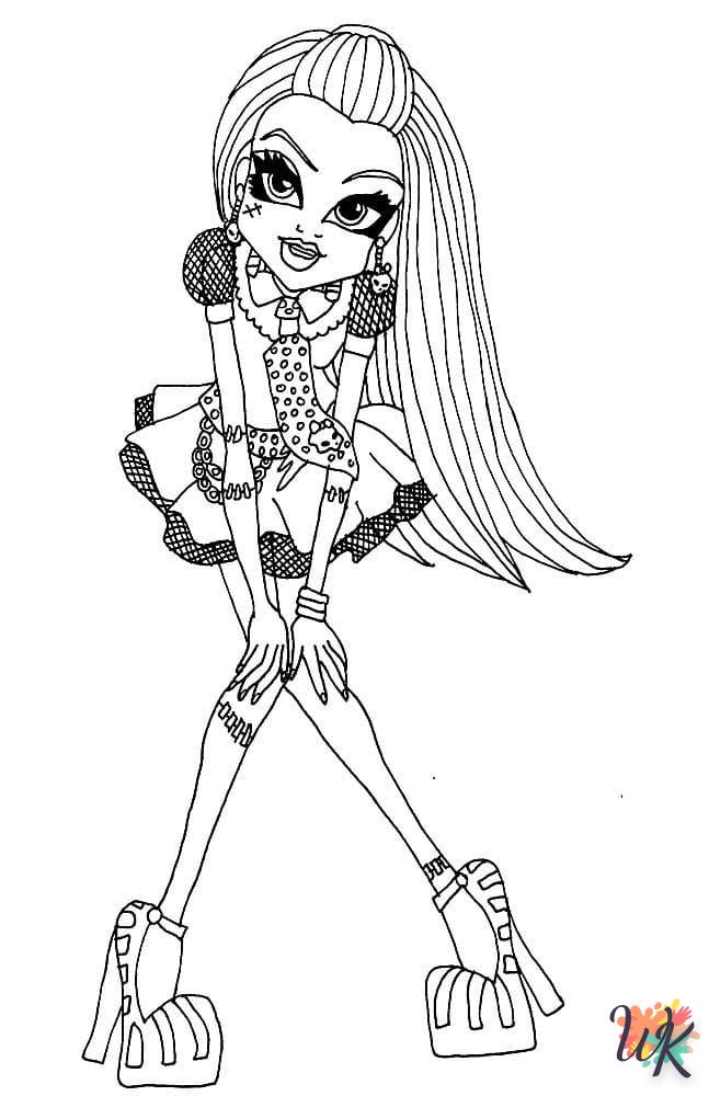 coloriage Monster High  à colorier en ligne gratuit