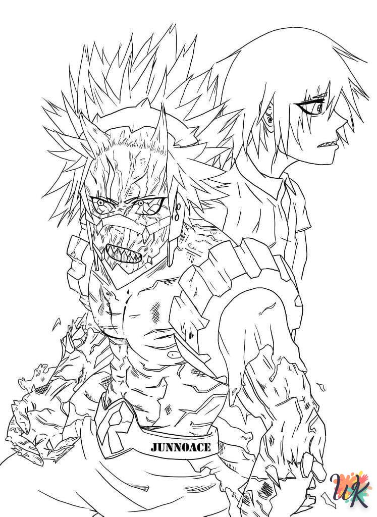 image pour coloriage My Hero Academia  enfant