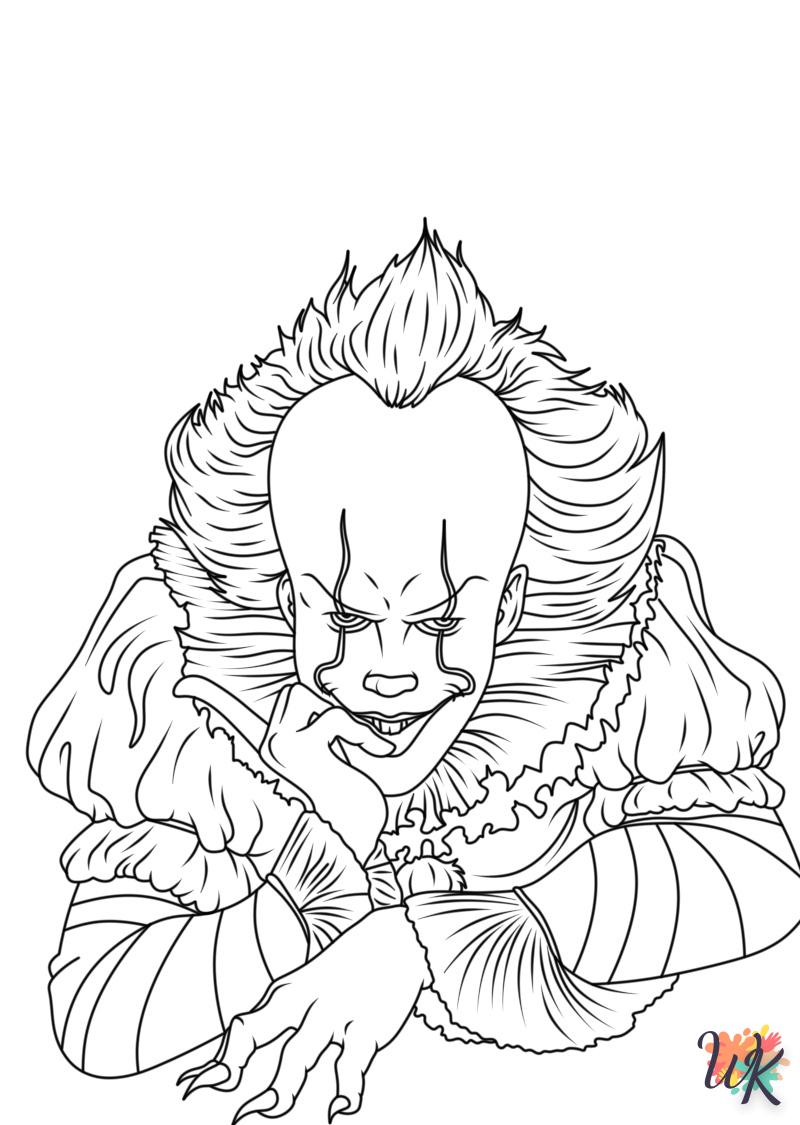 coloriage Pennywise  en ligne