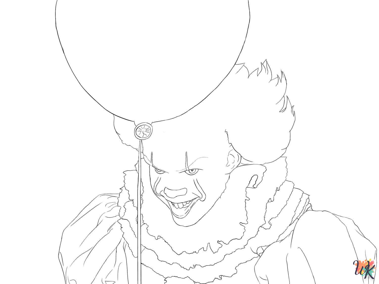 imprimer coloriage Pennywise 1