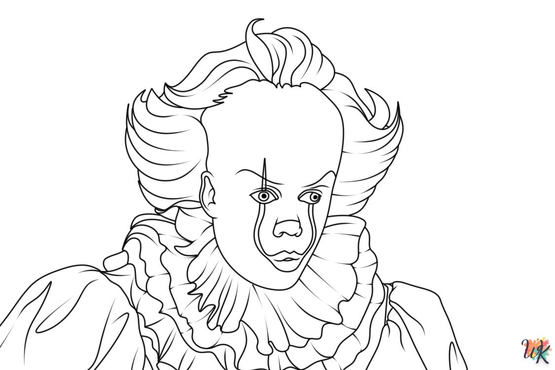 coloriage Pennywise  gratuit 1