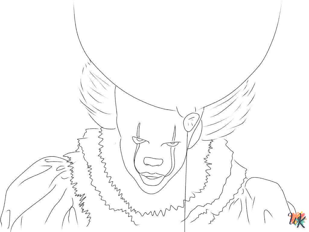 coloriage Pennywise  gratuit