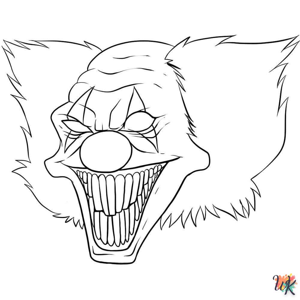 coloriage Pennywise  bebe à imprimer gratuit