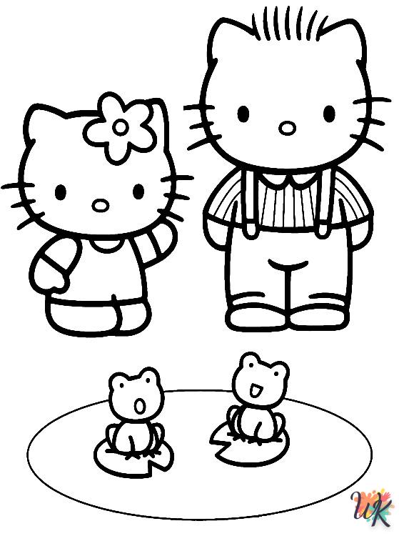 coloriage Sanrio  enfant à imprimer gratuit