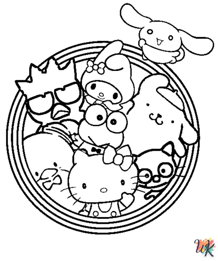 coloriage Sanrio  et dessins