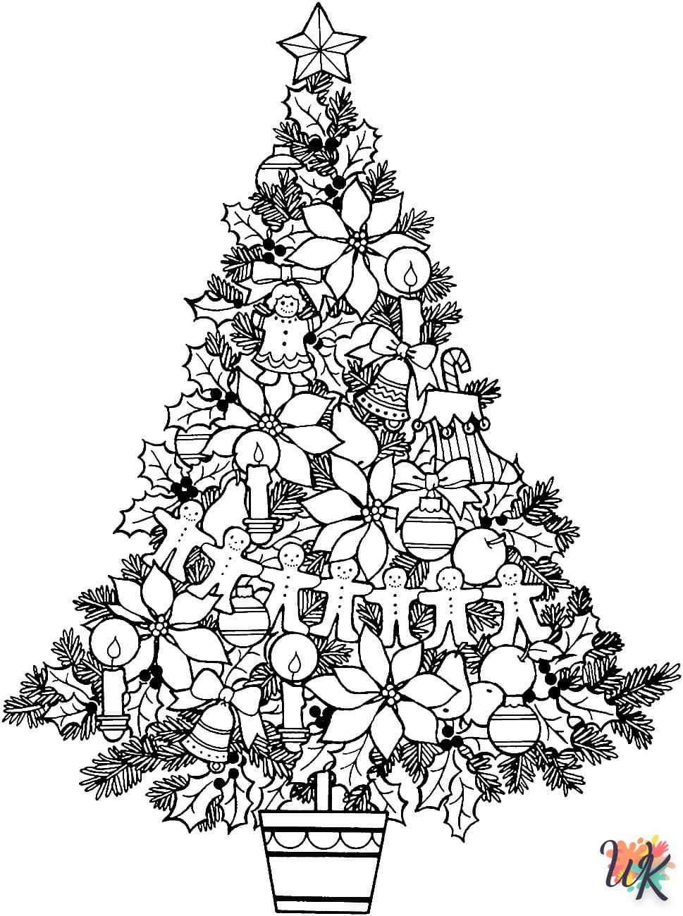 Coloriage Sapin de Noel 32