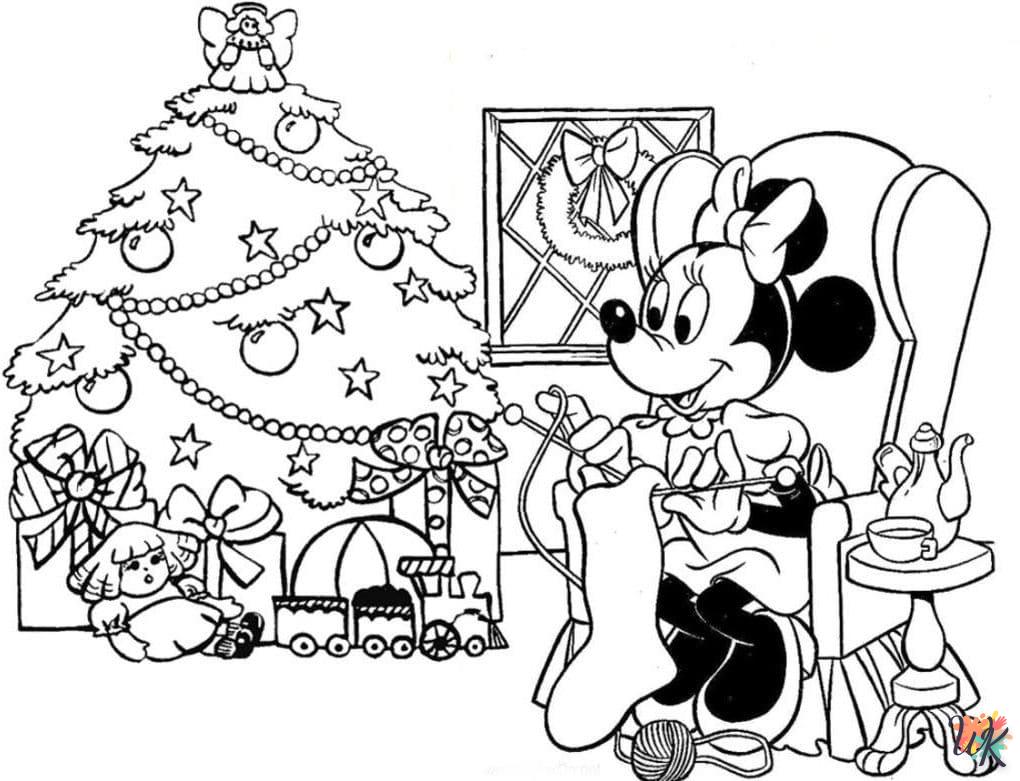 coloriage Sapin de Noël  en ligne a colorier