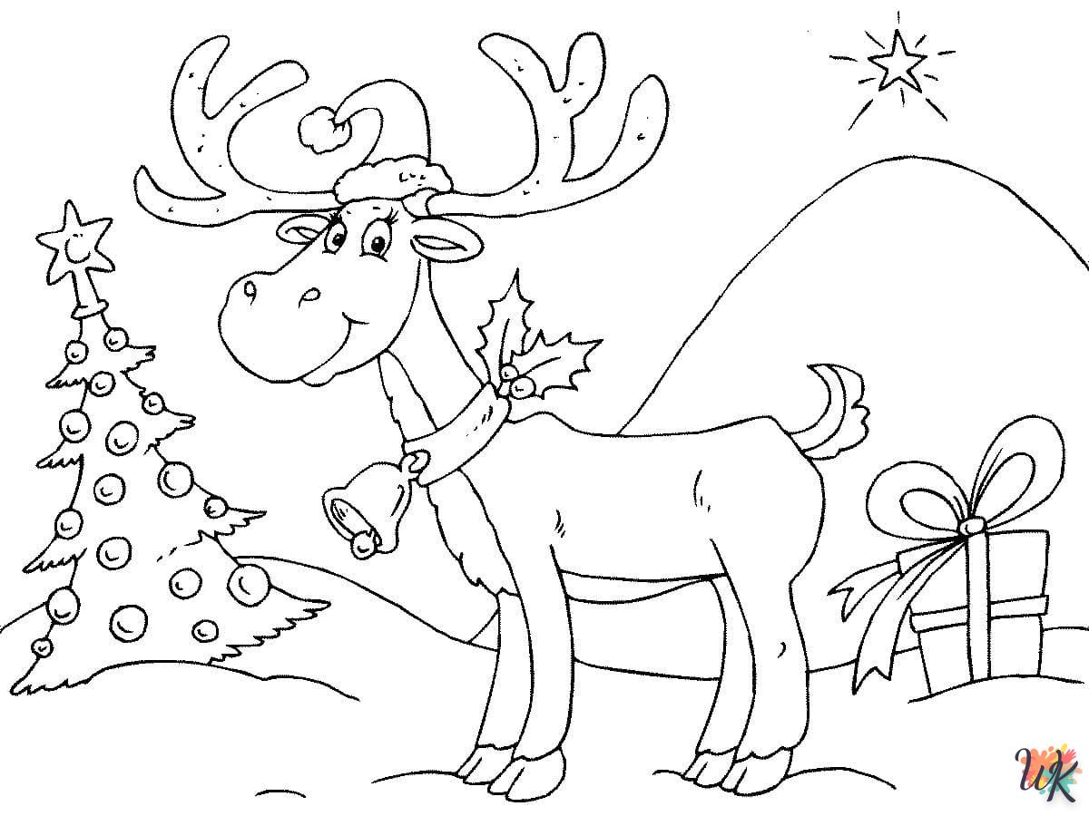 coloriage Sapin de Noël  en ligne maternelle