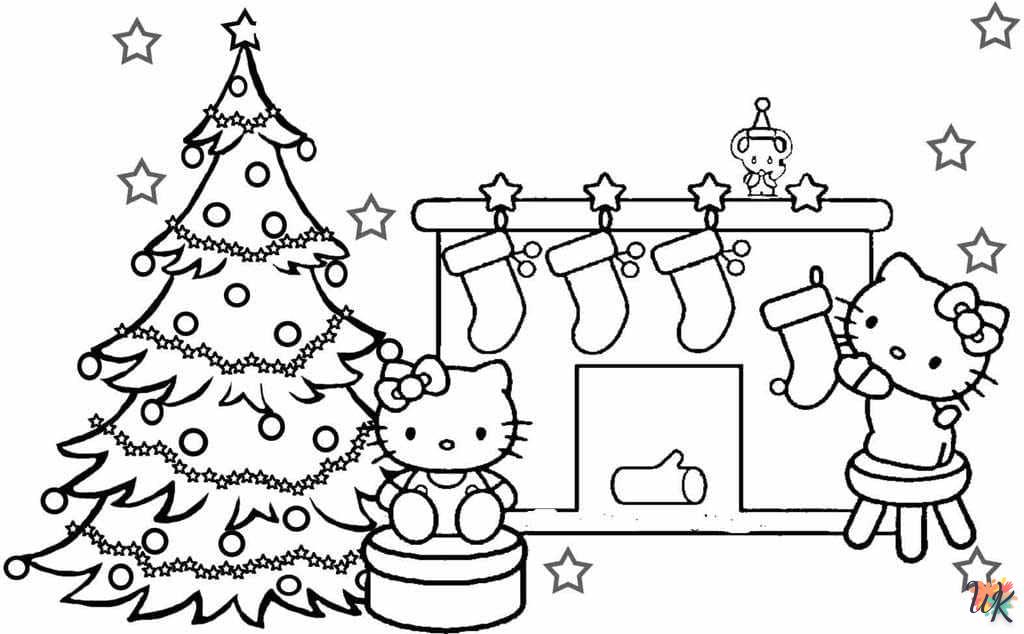 coloriage Sapin de Noël  a imprimer gratuit