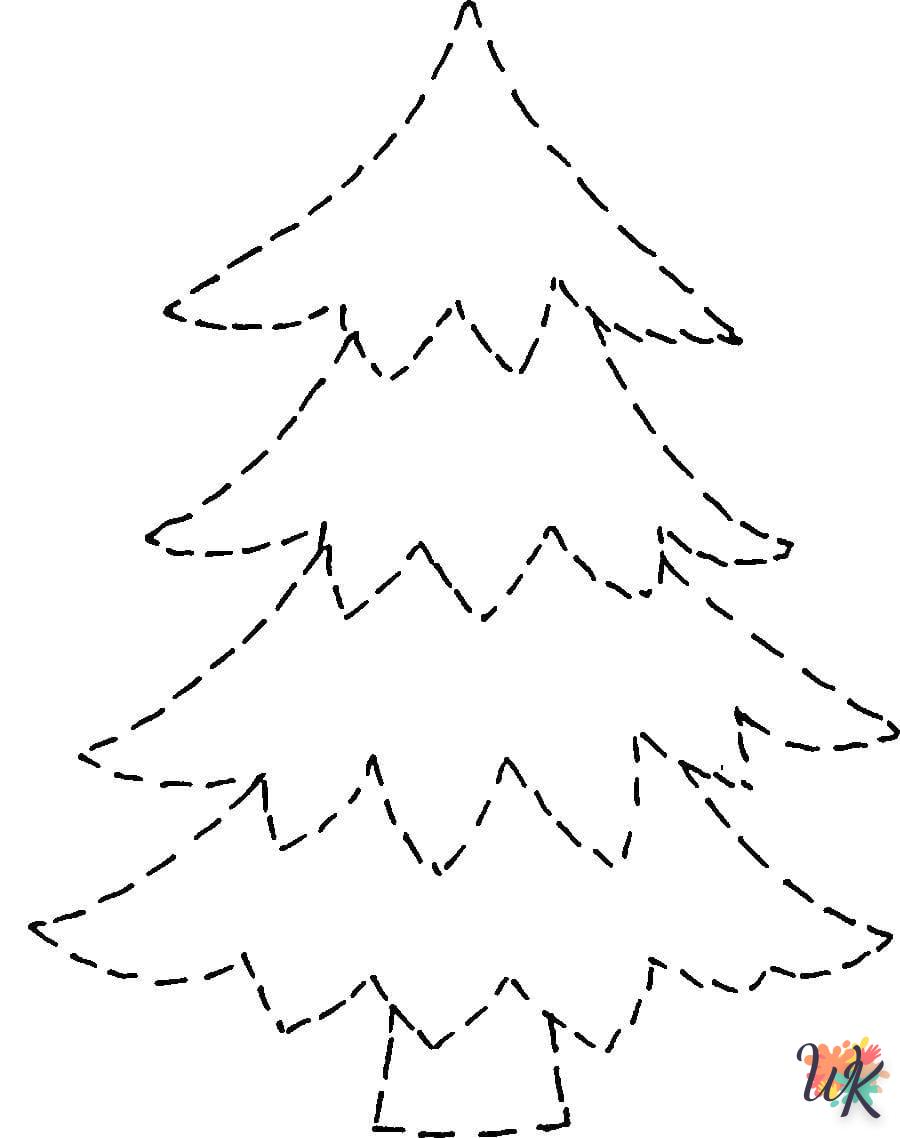 Coloriage Sapin de Noel 89