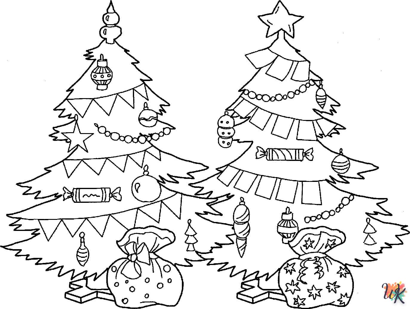 Coloriage Sapin de Noel 94