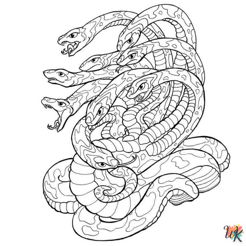 Coloriage Serpent 29