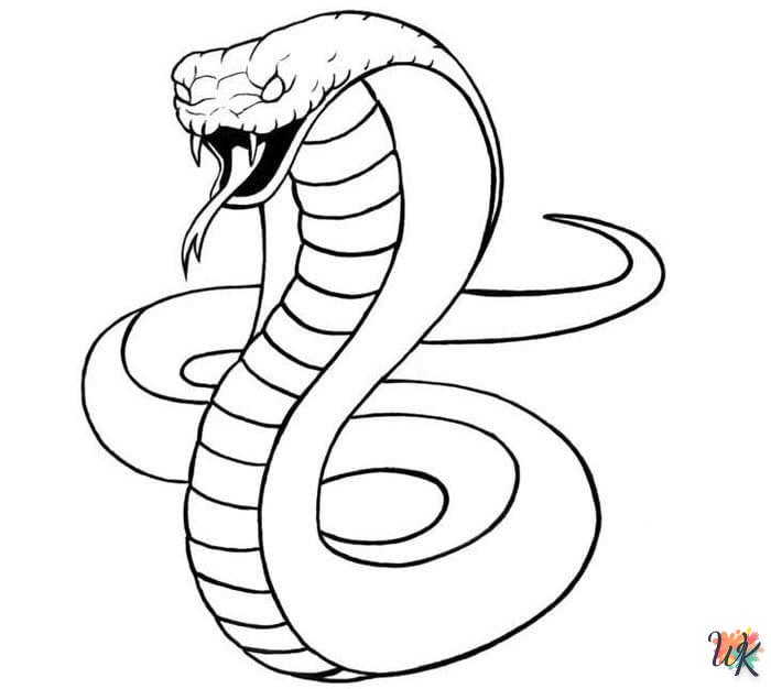 Coloriage Serpent 46