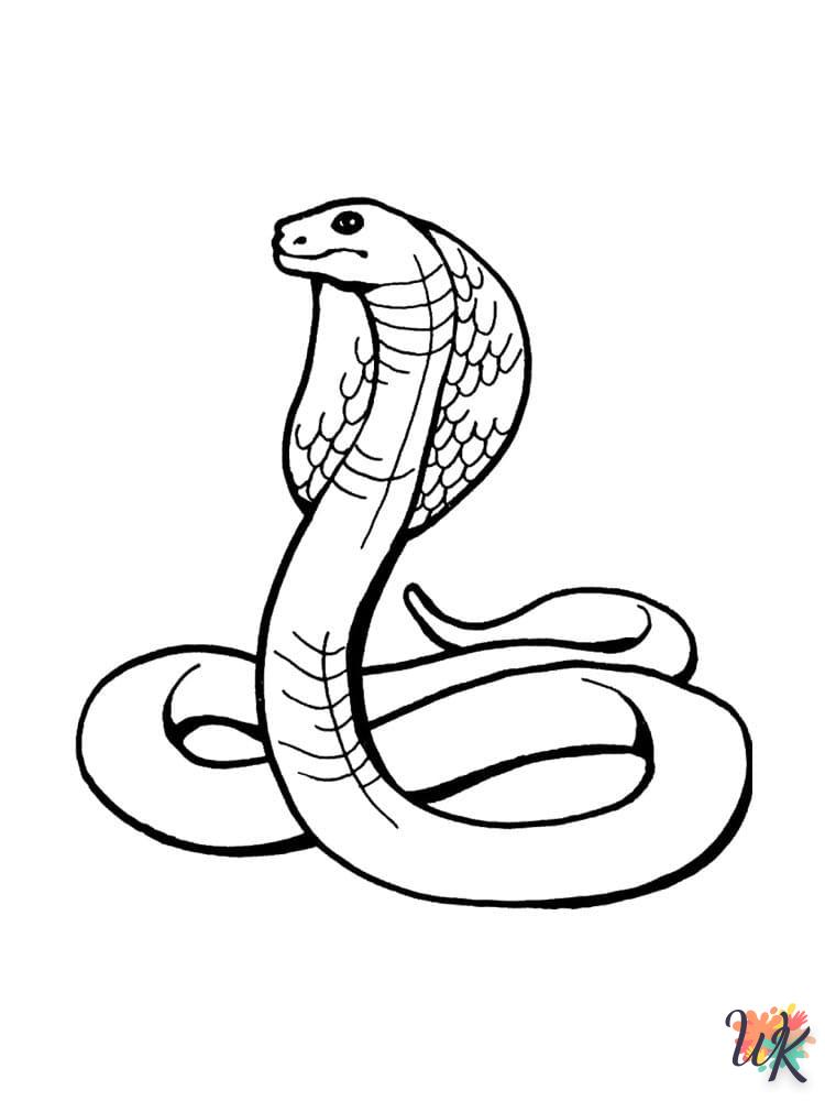 Coloriage Serpent 58