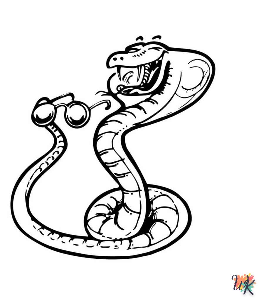 Coloriage Serpent 64