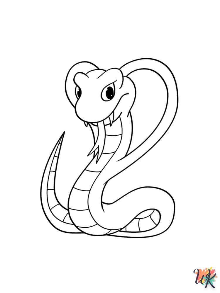 Coloriage Serpent 66