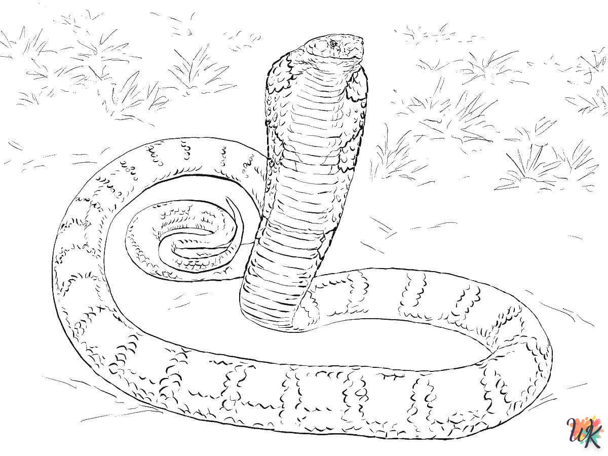 Coloriage Serpent 69