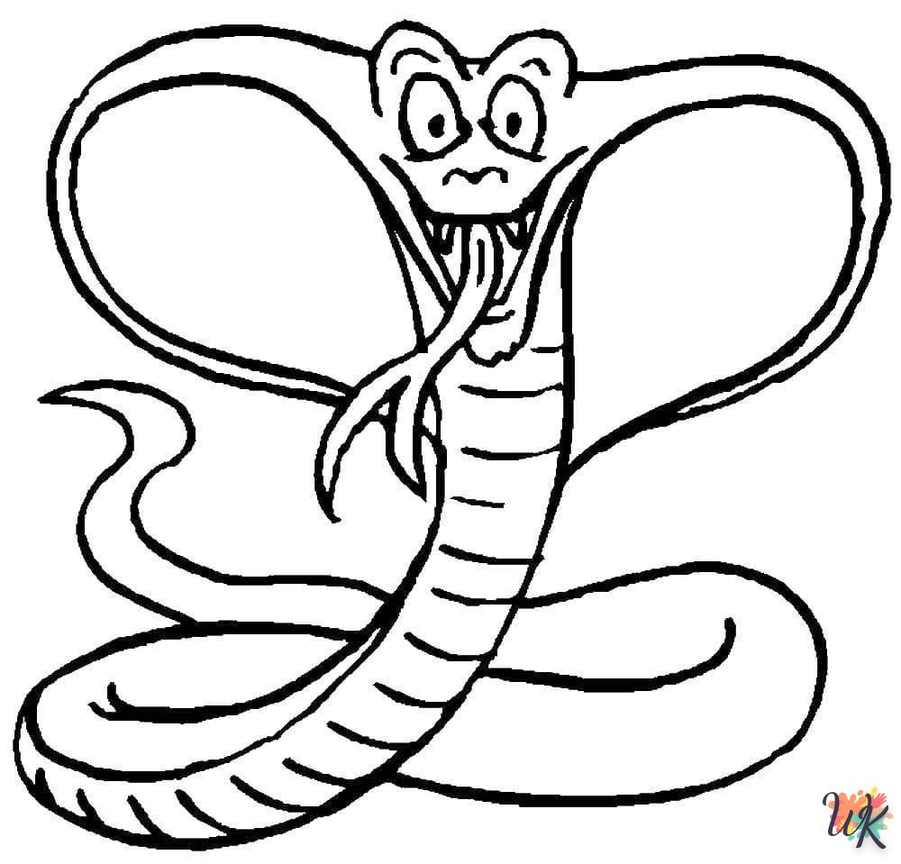 Coloriage Serpent 70