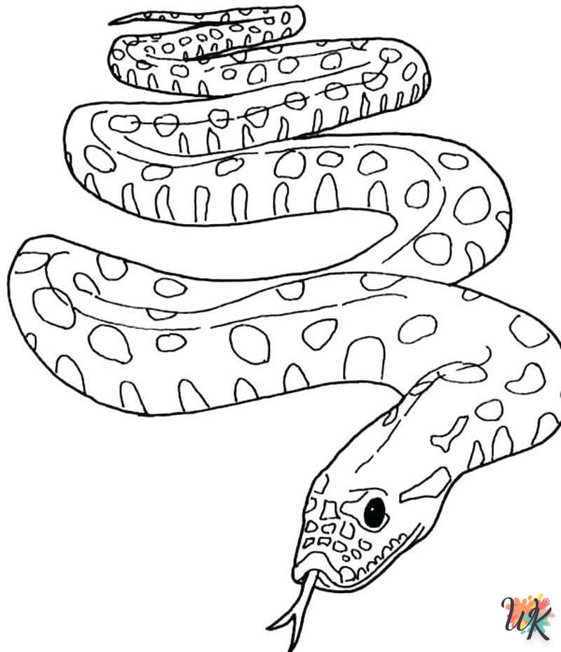 Coloriage Serpent 71